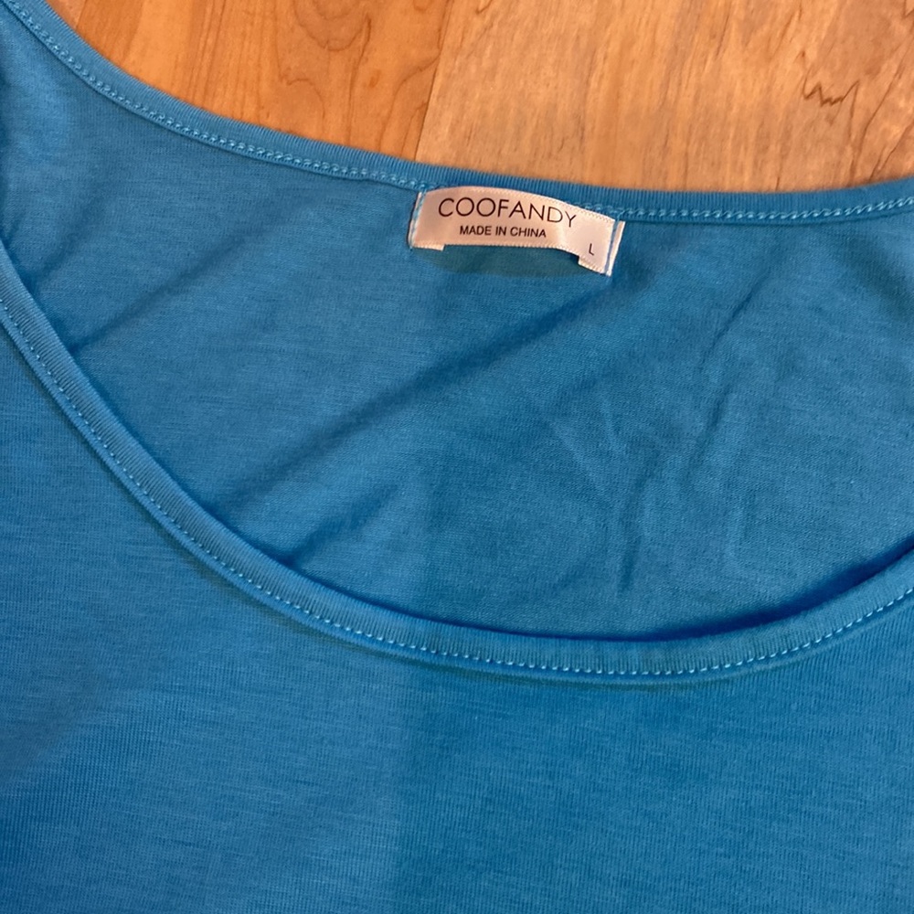 Coofandy Blue Tank - Picture 2 of 4